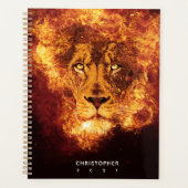 Flaming Lion Named Planner (Voorkant)