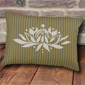Flaming Lotus Flower Accent Kussen