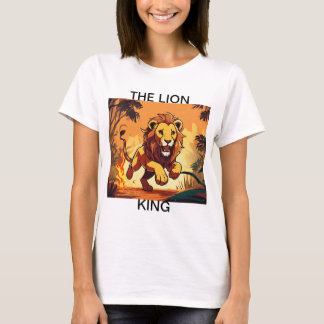 Flaming Majesty - Lion's Roar T-shirt
