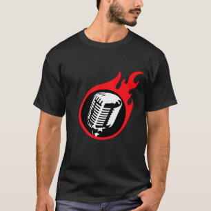 Flaming Mic T-shirt