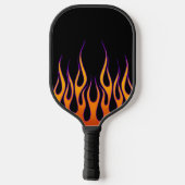 Flaming out pickleball paddle (Achterkant)