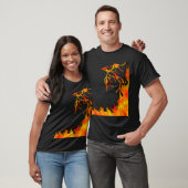 Flaming Phoenix T-shirt (Unisex)