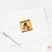 Flaming Rolschaatsen Sticker (Envelop)