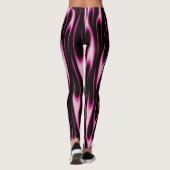 Flaming Roze Leggings (Achterkant)