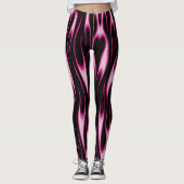 Flaming Roze Leggings (Voorkant)