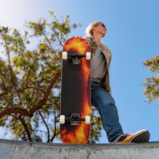 Flaming Skateboard (Buiten 1)