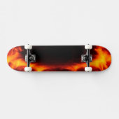 Flaming Skateboard (Horizontaal)