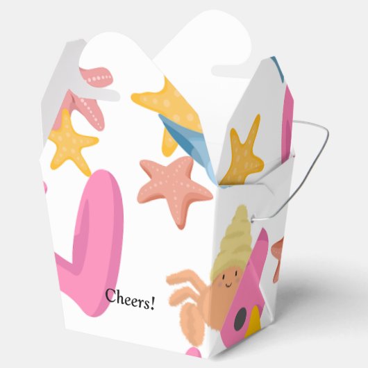 Flaming summer party bedankdoosjes (Geopend)
