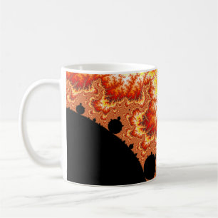 Flaming Sun - Fractal Koffiemok