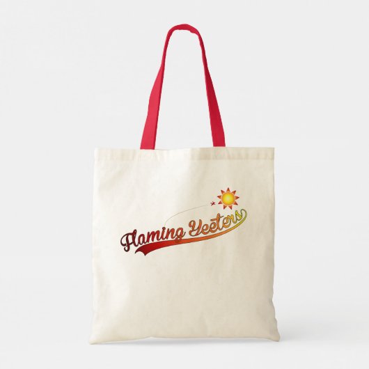 Flaming Yeters Canvas tas (Achterkant)