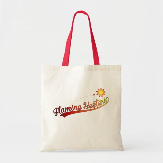 Flaming Yeters Canvas tas (Voorkant)