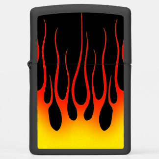 Flaming Zippo