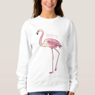 Flamingantia cartoon illustratie trui