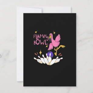 Flamingbowl Bowling Event Women Girls Flamingo Bow Kaart