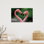 Flamingdruk Poster (Keuken)