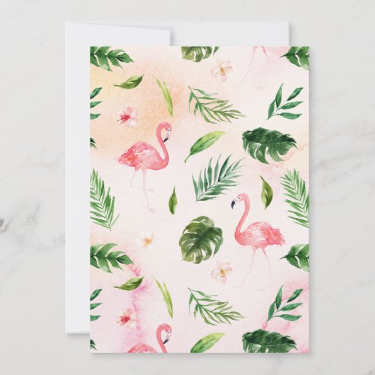 Flamingle 30e anniversaire Invitation (Dos)