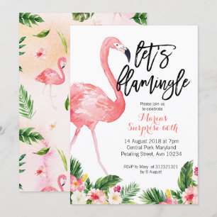 Flamingle 30ste verjaardag Uitnodiging
