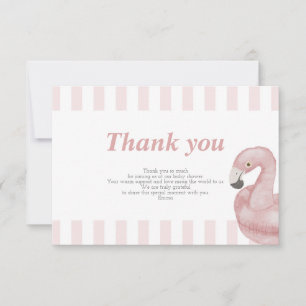 Flamingle Carte de remerciements