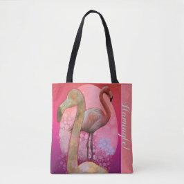 Flamingle Floral Flamingo Draagtas