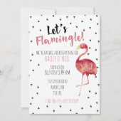 Flamingle ! Invitation (Devant)