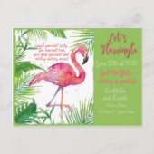 Flamingle ! Invitation (Devant)