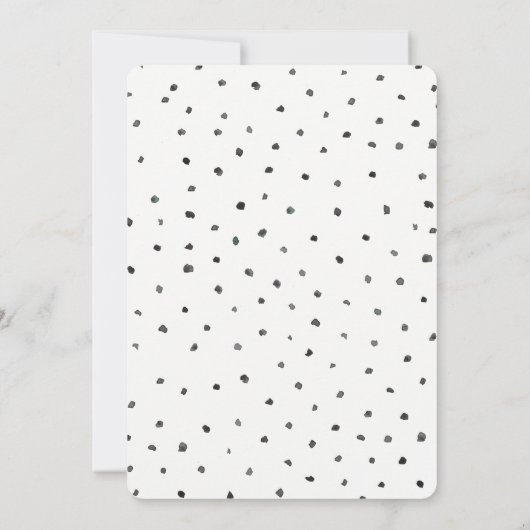 Flamingle | Invitation de fête d'anniversaire (Dos)