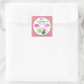 Flamingle Mots autocollant de plage (Sac)