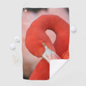 Flamingo 001 golfhanddoek (Insitu)