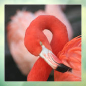 Flamingo 001 raamsticker (Vel 3)