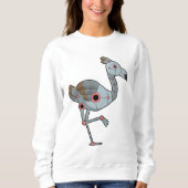 Flamingo als Robot Trui (Voorkant)