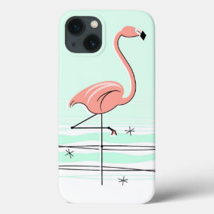 Flamingo Aqua iPad case