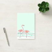 Flamingo Aqua Pair verticaal Post-it® Notes (Kantoor)