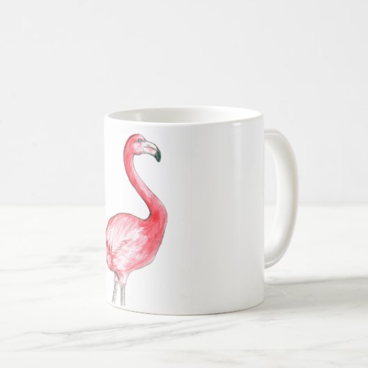 Flamingo Art Koffiemok (Voorkant rechts)