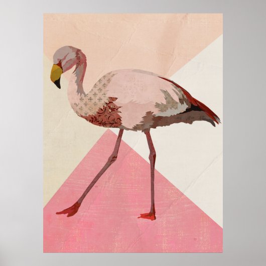 FLAMINGO Art Poster (Voorkant)