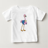 Flamingo as Secretary with Notepad (Voorkant)