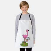 Flamingo as Soccer player with Soccer Schort (Gedragen)