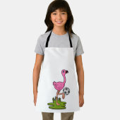 Flamingo as Soccer player with Soccer Schort (Insitu)