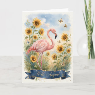 Flamingo Augustus Kaart -- Hallo Augustus Kaart