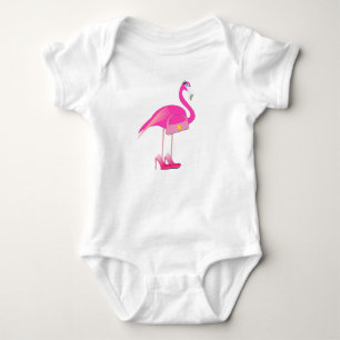 Flamingo Baby Gerber Cotton Outfit Romper