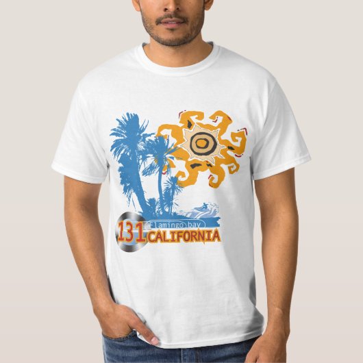 Flamingo Bay T-shirt (Voorkant)