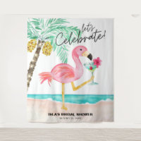 Flamingo Beach Cocktail Tropische Bruiloftsfeest