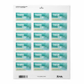 Flamingo Beach Dank u | Aqua Etiket (Full Sheet)