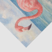 Flamingo Beach Decoupage Tissue Paper Tissuepapier (Detail)