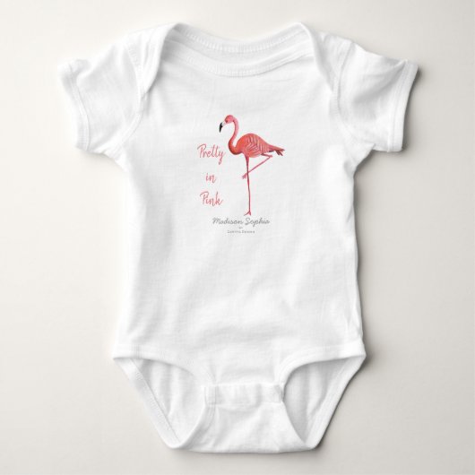 Flamingo | Bébé fille | Body (Devant)