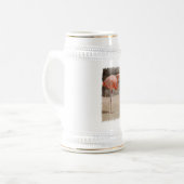 Flamingo Beer Stein Bierpul (Voorkant links)