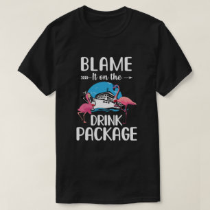 Flamingo beschuldigt het van de kruising van het p t-shirt