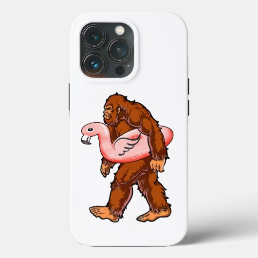 Flamingo Bigfoot Case-Mate iPhone Case (Achterkant)