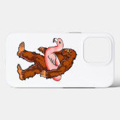 Flamingo Bigfoot Case-Mate iPhone Case (Achterkant (horizontaal))