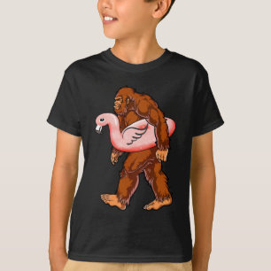 Flamingo Bigfoot T-shirt