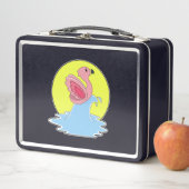 Flamingo bij Surfing op Water (In situ)